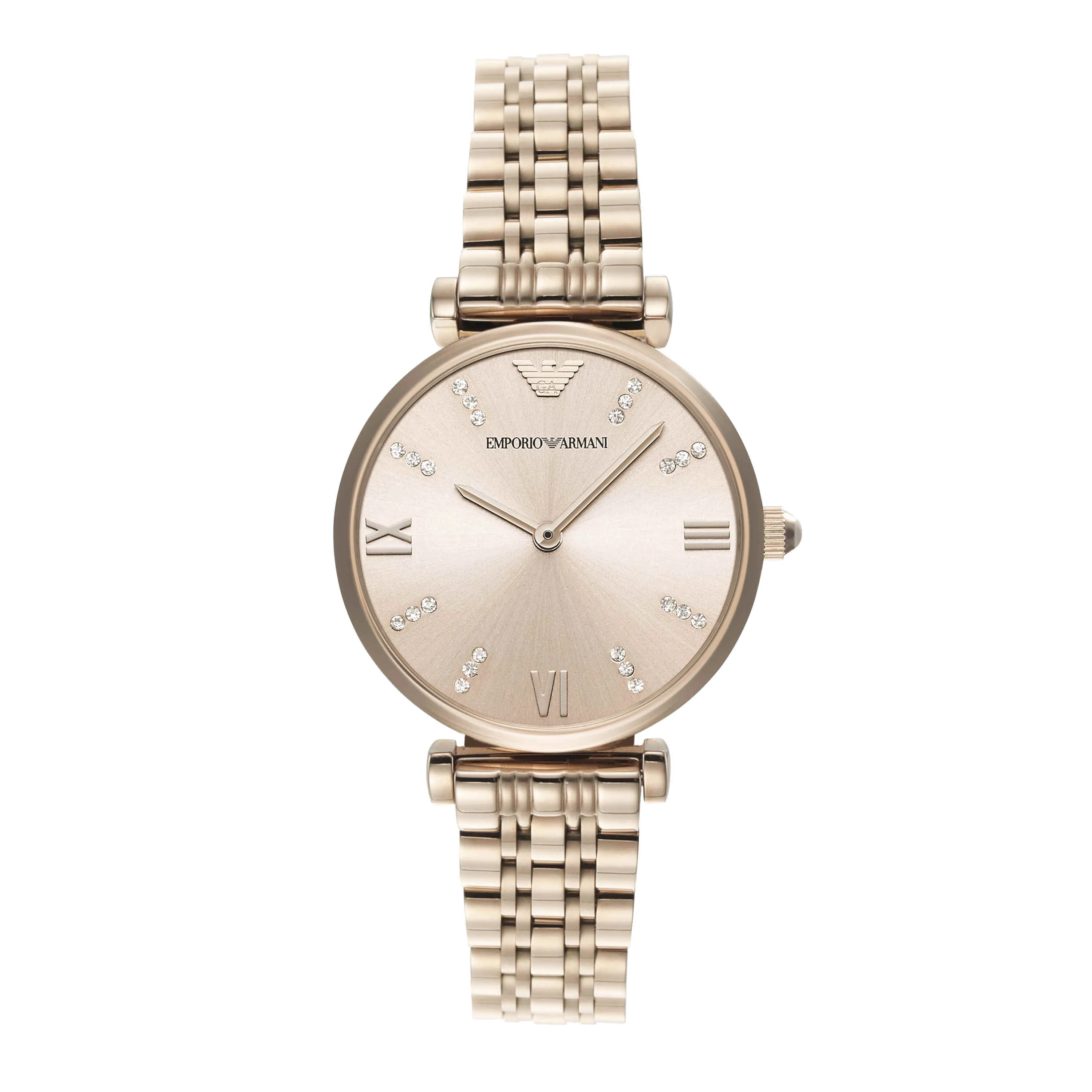 Emporio Armani Pink Analogue Watch AR11059