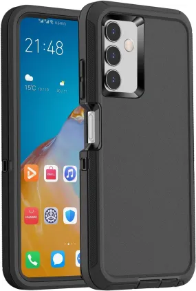 Entronix Heavy Duty Case for Samsung Galaxy A15, Triple-Layer & Full Protection,