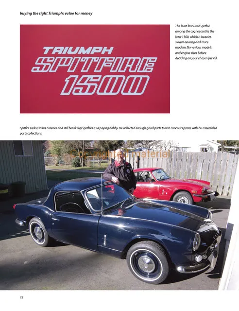 Everyday Modifications for Your Triumph Spitfire&#44; Herald&#44; Vitesse and GT6