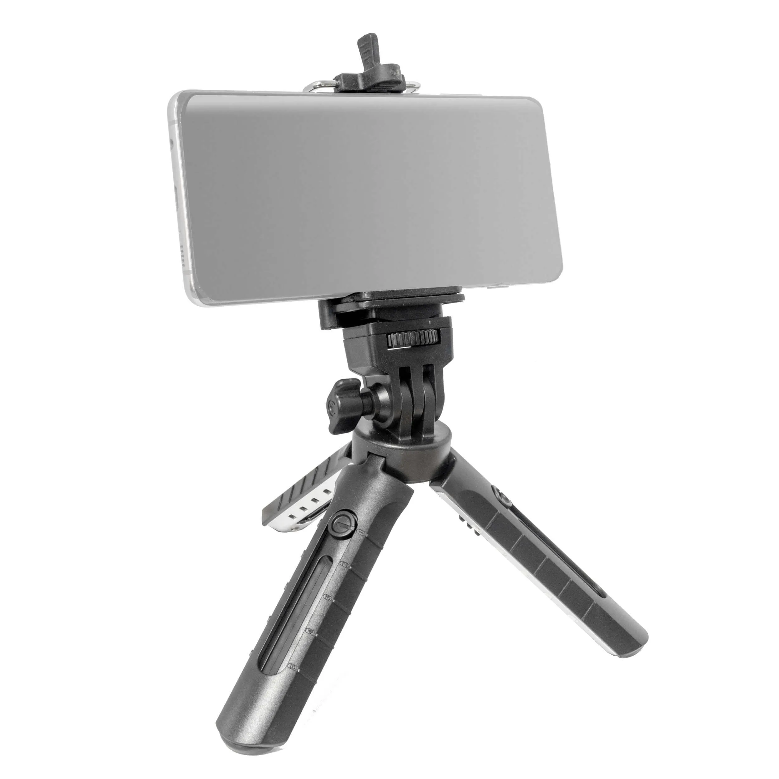 Extendable Mini Tripod with Smartphone Bracket