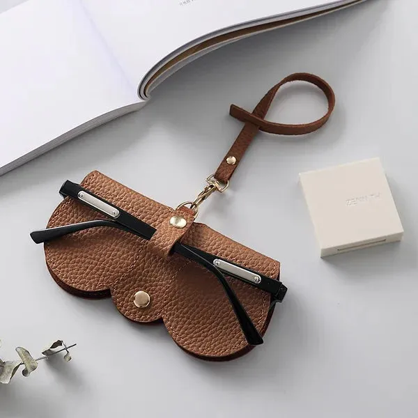 Fashion Leather Sunglasses Case