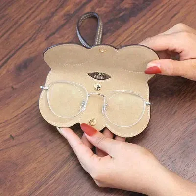 Fashion Leather Sunglasses Case