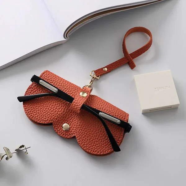 Fashion Leather Sunglasses Case