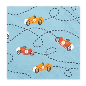 Five Star Cars Napkins - Lunch 12 Pkt