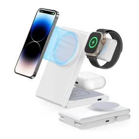 FlexCharge Trio: 3-in-1 Wireless Charger