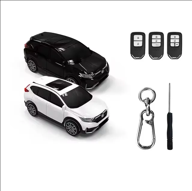 For Honda CRV Car Model 2 3 4 Button for Accord Civic CRV Pilot Ridgeline Odyssey Smart Remote Key Case Cover Fob