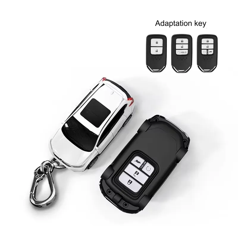 For Honda CRV Car Model 2 3 4 Button for Accord Civic CRV Pilot Ridgeline Odyssey Smart Remote Key Case Cover Fob