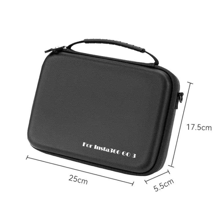 For Insta360 GO 3  XFJI Storage Bag Portable Travel Bag Complete Carrying Case 25.5 x 17.5 x 5.5cm