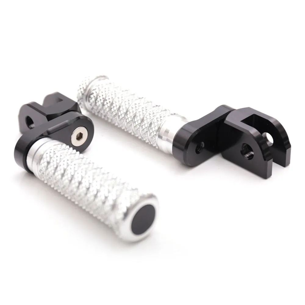 {Front}  Fits Buell M2 Cyclone S3 X1 S1 XB12R XB9S 25mm Adjustable POLE Foot Pegs