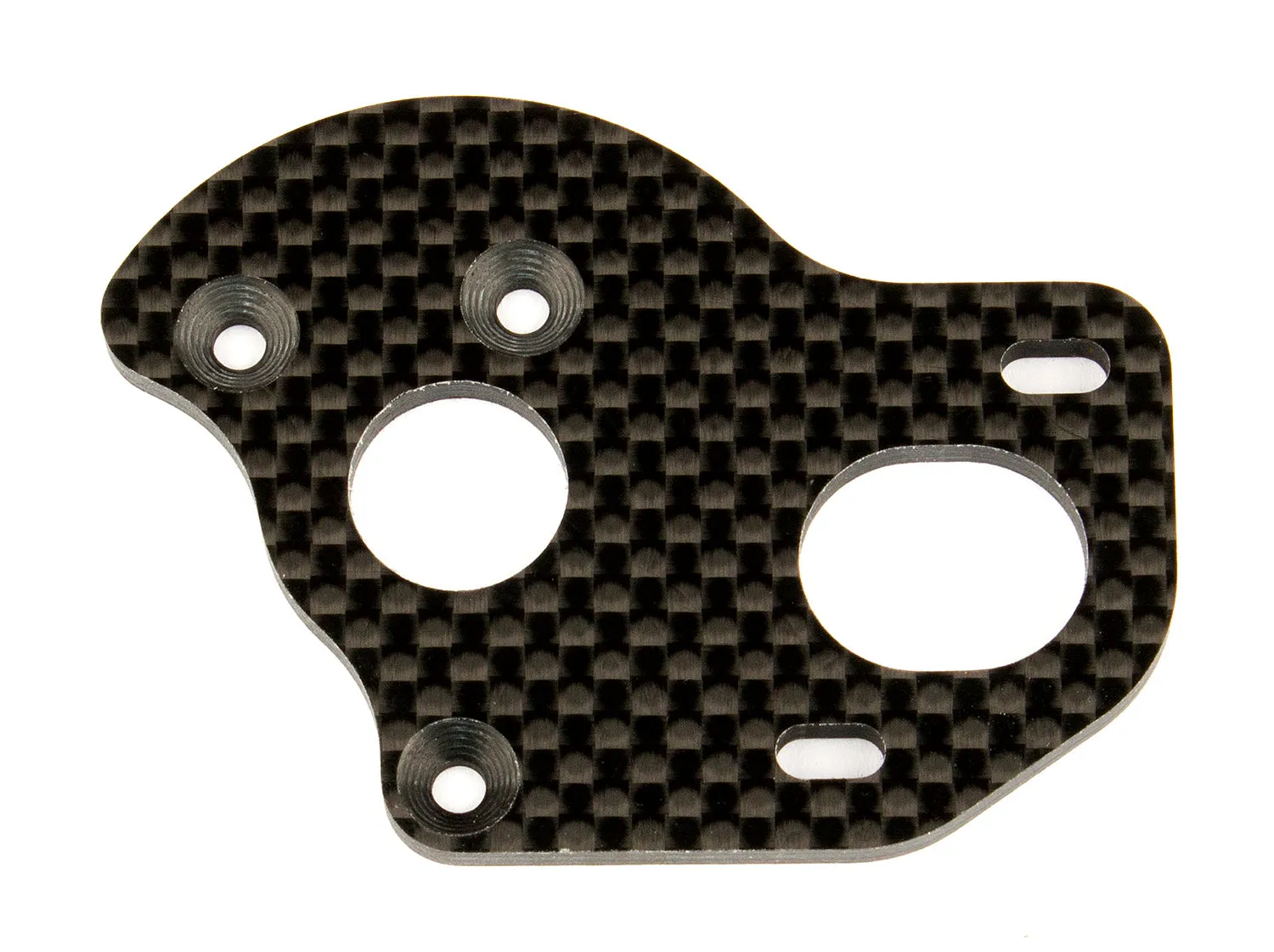 FT Laydown/Layback Motor Plate, carbon fiber (ASS91796)