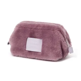 Fur Wire Pouch Purple