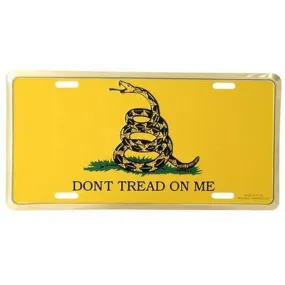 Gadsden Don't Tread On Me License Plate