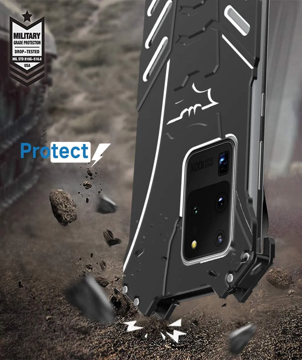 Galaxy S20 Ultra Shockproof Aluminum Batman Case | Aluminum S20 Ultra Case