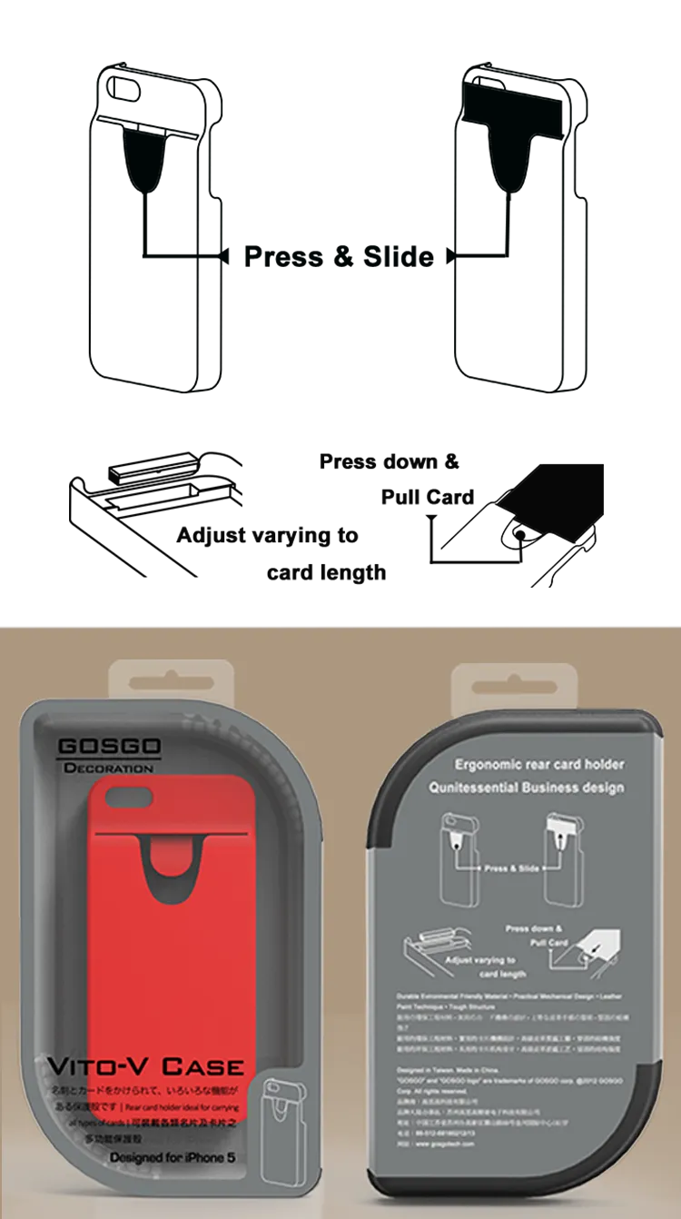 Gosgo Vito V Racing Series case for iPhone5/5S/5SE