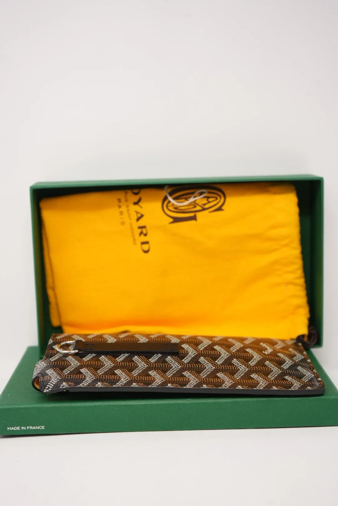 GOYARD Goyardine Glasses Case GM