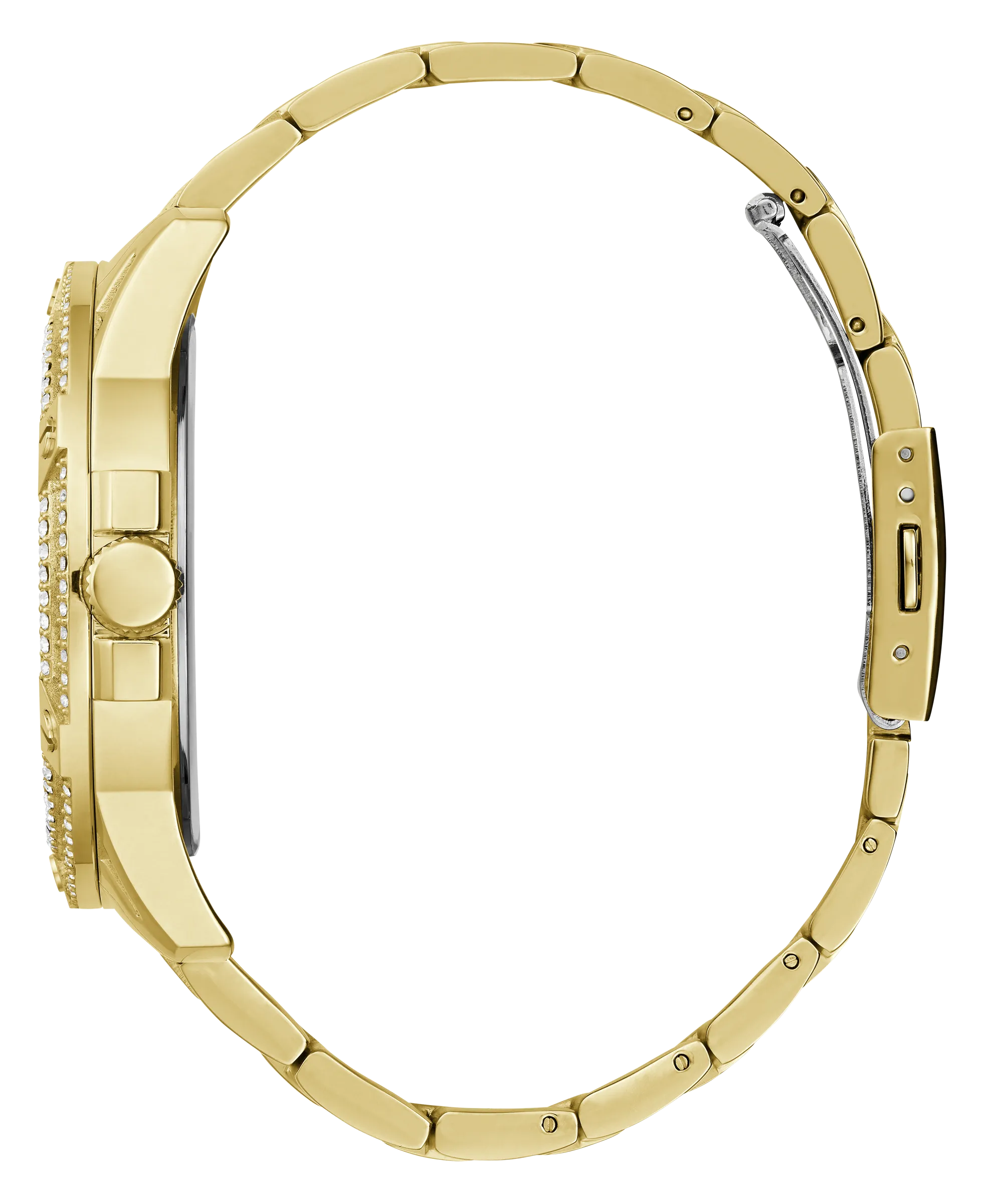 Guess - Gents King Gold Tone Crystal Watch - GW0497G2  - 785674