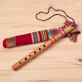 Handmade Wood Quena Flute From Peru - Peace Flute | NOVICA