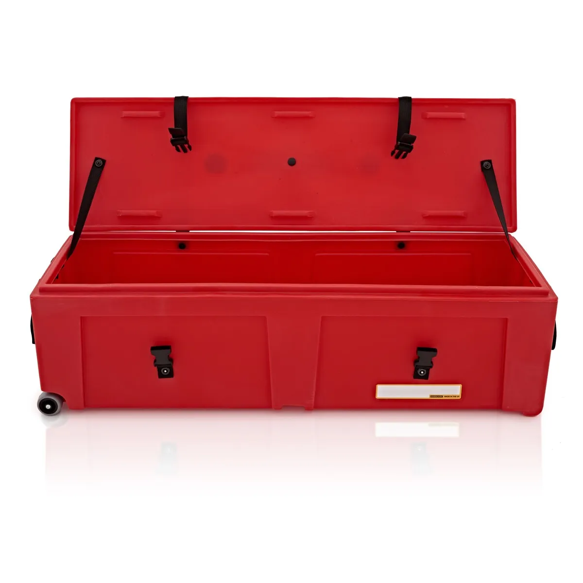 Hardcase HNP28WR 28" Hardware Case w/Wheels (Red)