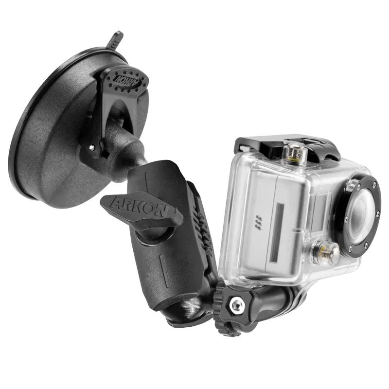 Heavy-Duty Sticky Suction Mount for GoPro HERO Action Cameras