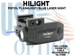 HILIGHT, HL-PS5B, PRIMAL SERIES BLUE LASER & 400 LM FLASHLIGHT