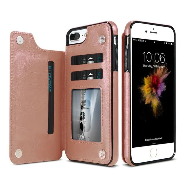 IPHONE CASE Retro Leather Case