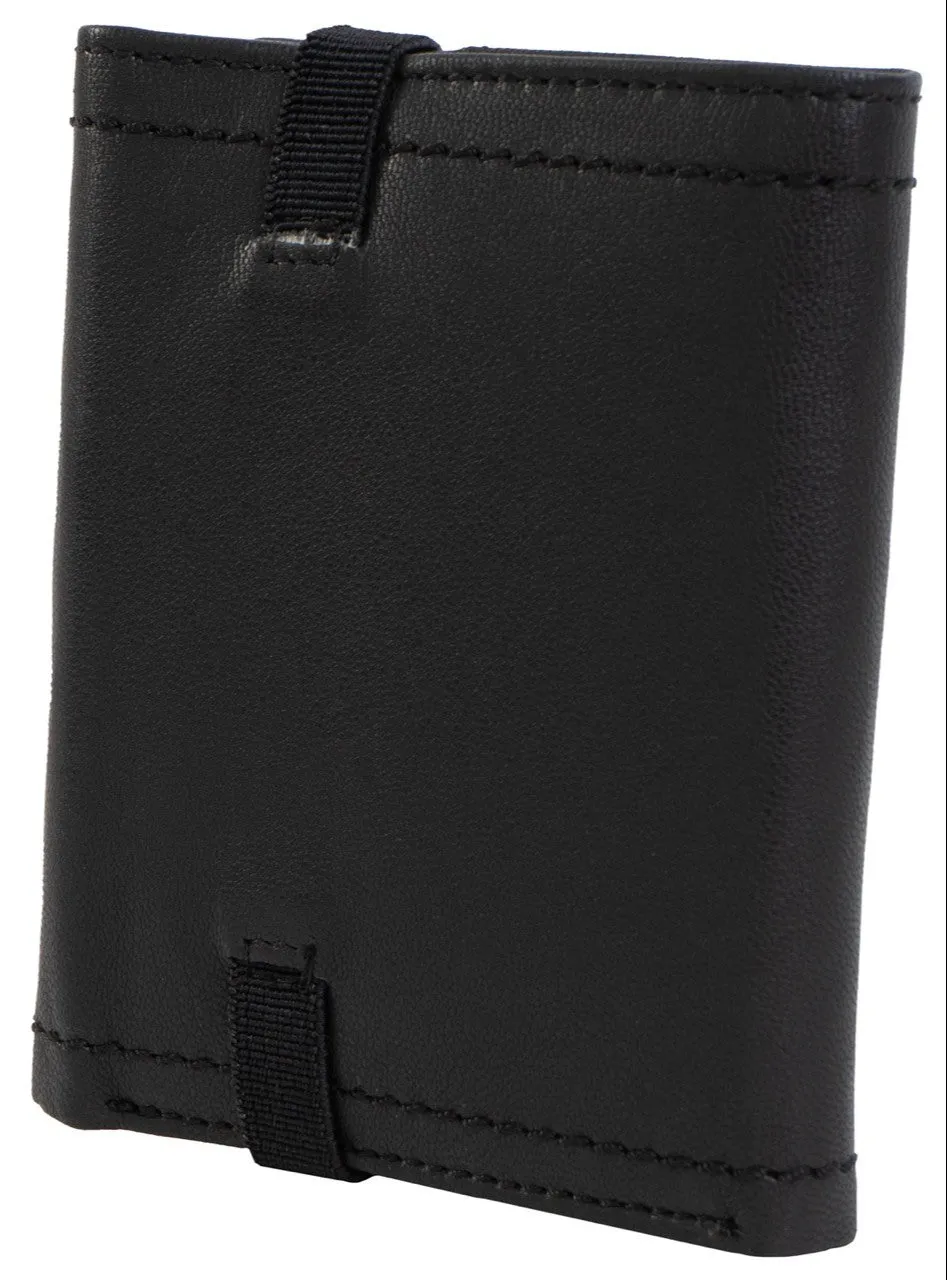 Jack Abrahams Tri-Fold Stylish Wallet With ID Window Pocket