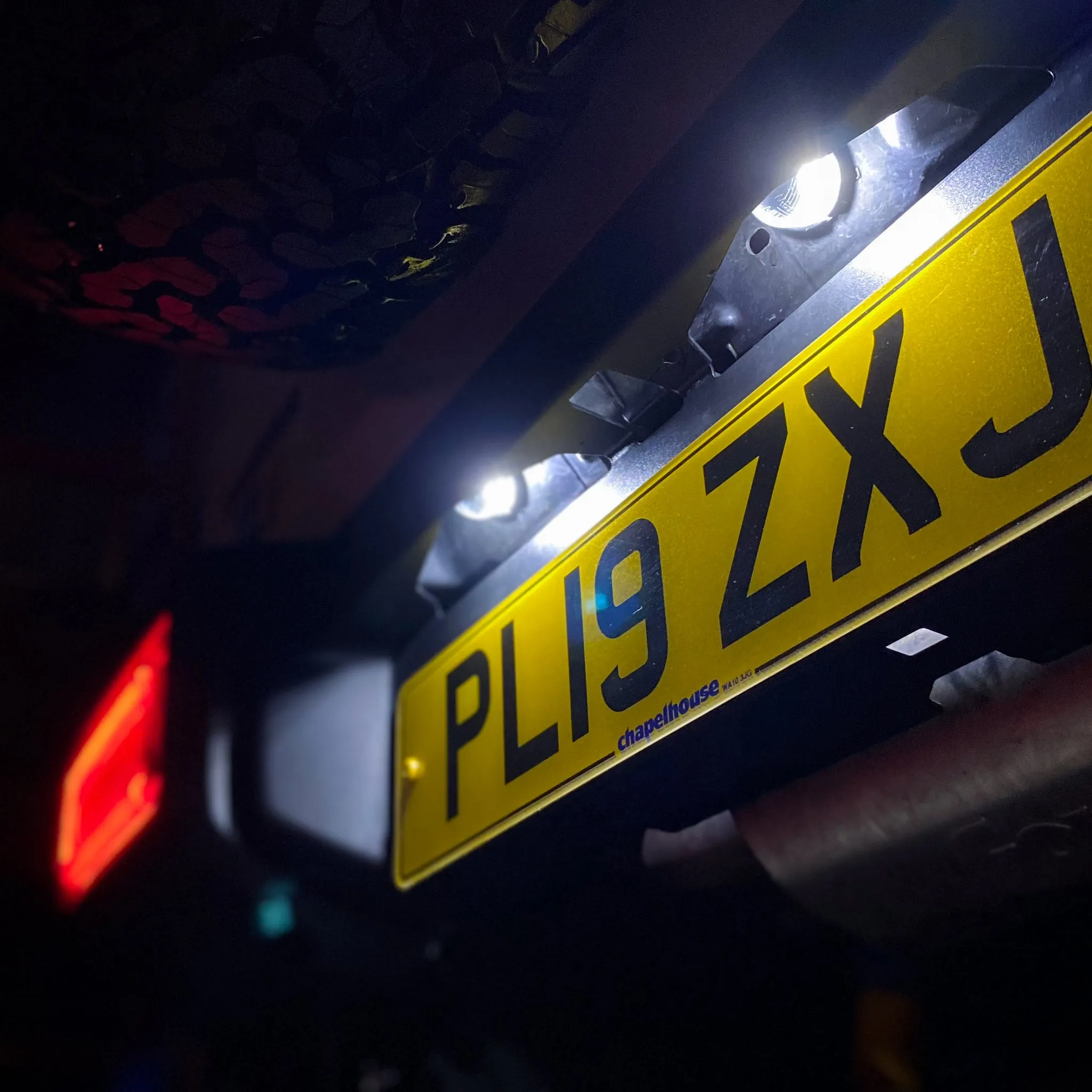 JIMNYSTYLE LED Rear Number Plate Lights for Suzuki Jimny (2018 )