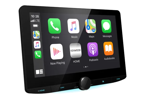 Kenwood DMX9720XDS 10.1" Floating HD Screen  Wireless Apple CarPlay & Android Auto