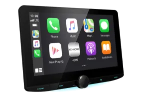 Kenwood DMX9720XDS 10.1" Floating HD Screen  Wireless Apple CarPlay & Android Auto