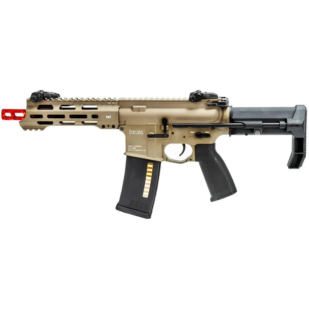 KWA Full Metal VM4 Ronin T6 M-LOK PDW AEG 2.5 Airsoft Rifle w/ Adjustable FPS