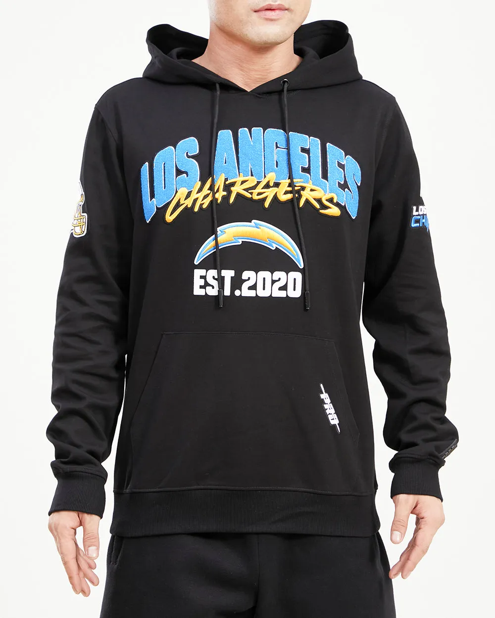 LACH-P/O HOOD-PS-LA CHARGERS EST 2020 (BLACK)