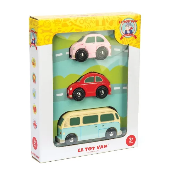 Le Toy Van Retro Metro Car Set