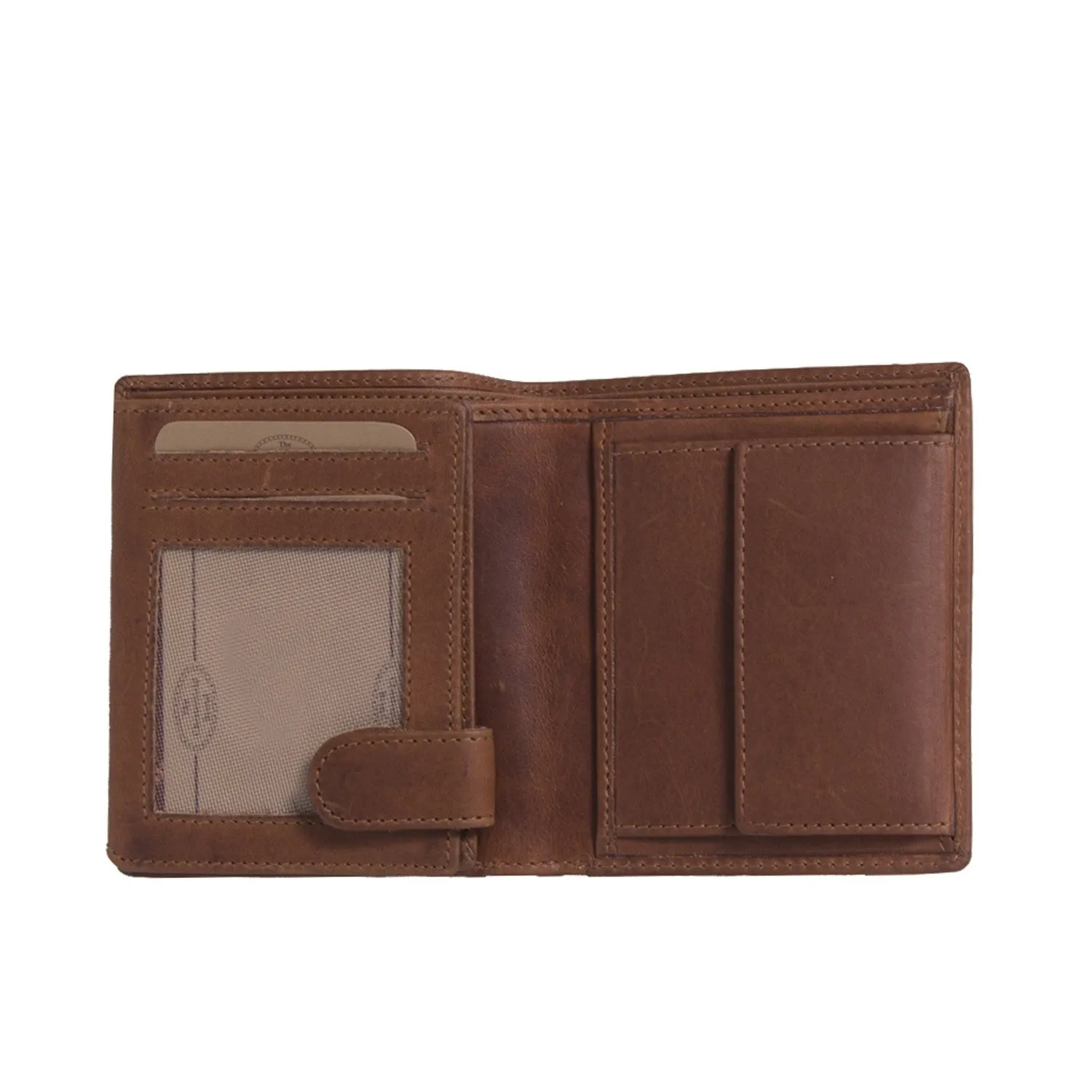 Leather Wallet Cognac Carl