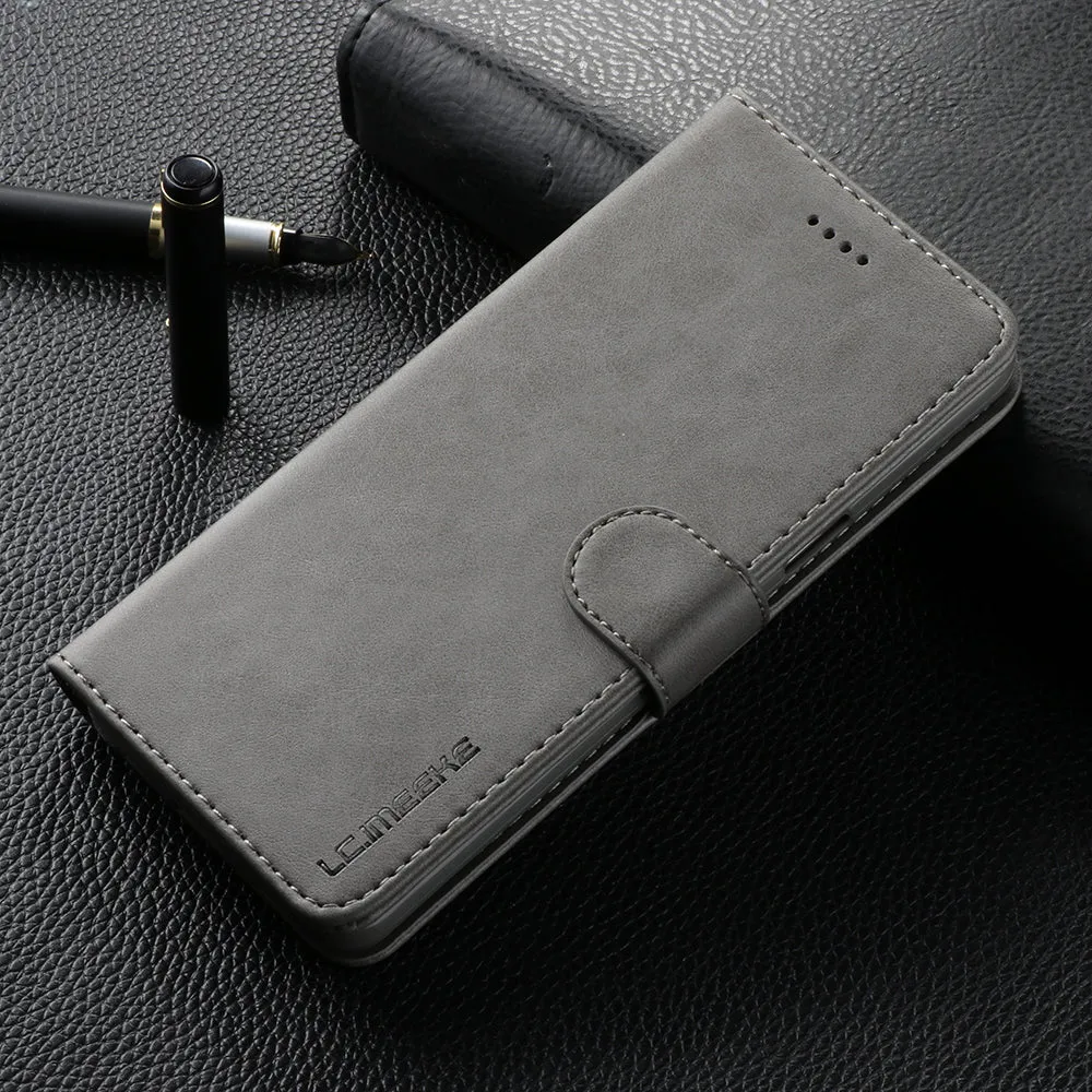 Luxury Leather Flip Case For Samsung Galaxy S9 S9 Plus Soft Silicone Cover Card Holder Wallet Case For Samsung S9 Plus Coque