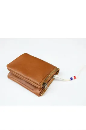 「maggie farm」half chief wallet -brown-