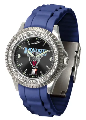 Maine Black Bears Sparkle Ladies Watch