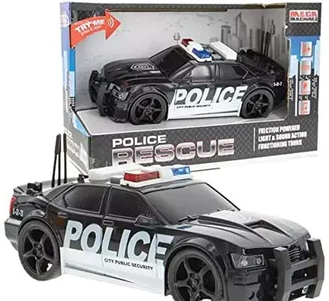 Maxx Action Light & Sound Emergency Rescue Vehicle- Police