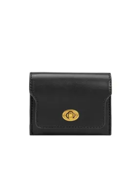 Melie Bianco Tara Card Case Wallet- Black