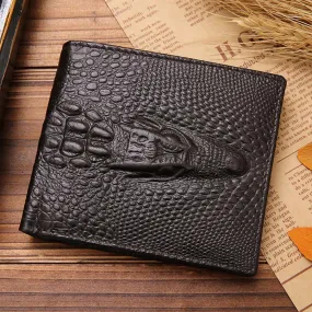 Men's Short Leather Wallet/ Card Case