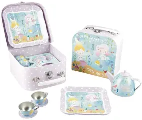 Mermaid Tin Tea Set