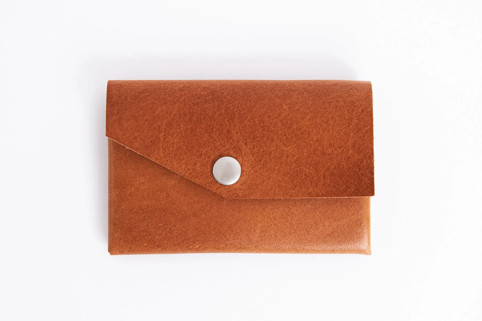 Minimalist seamless wallet/ Tanned