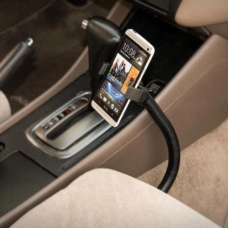 Mobile Grip 2 Seat Rail or Floor Car Mount for iPhone, Galaxy, Note, and more