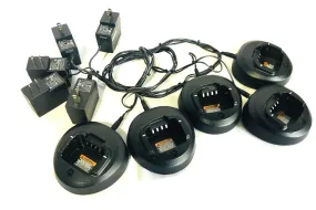 MOTOROLA PIT RADIO CHARGERS (5)