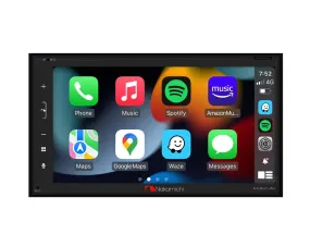 Nakamichi NA3625-W6 6.8" Multimedia Wireless CarPlay Android Auto Head Unit