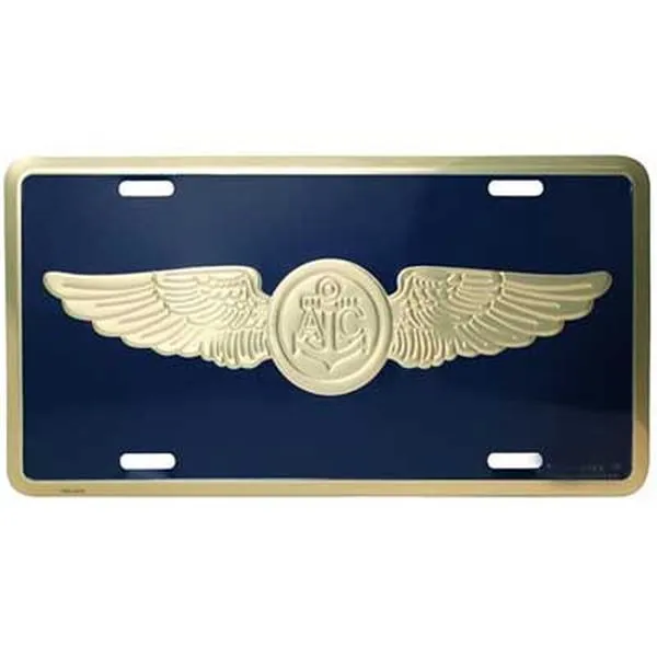 Navy Aircrew License Plate