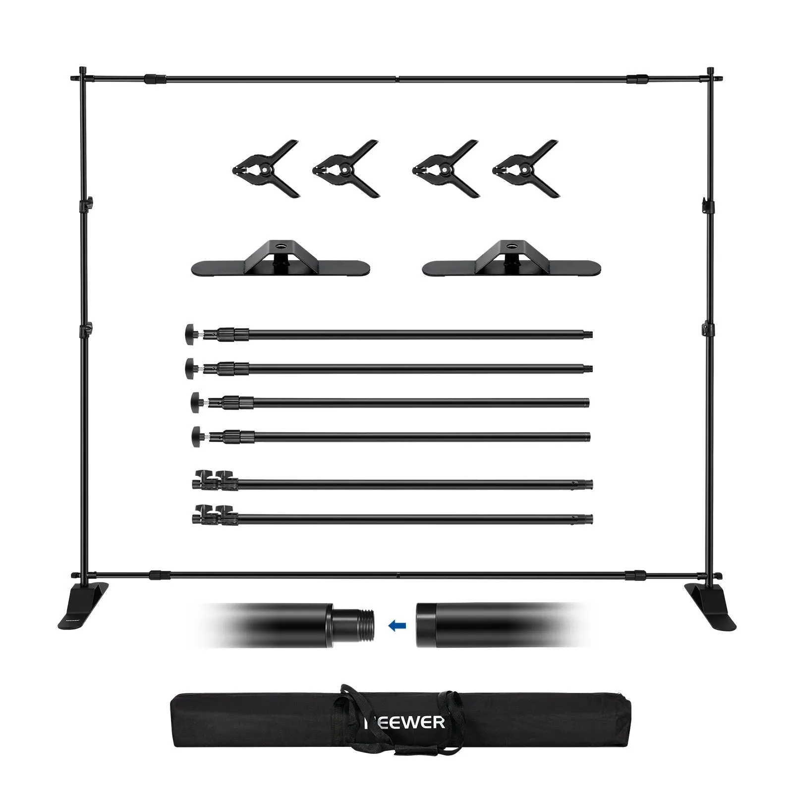 NEEWER NK-ST300 10 x 8ft Backdrop Stand