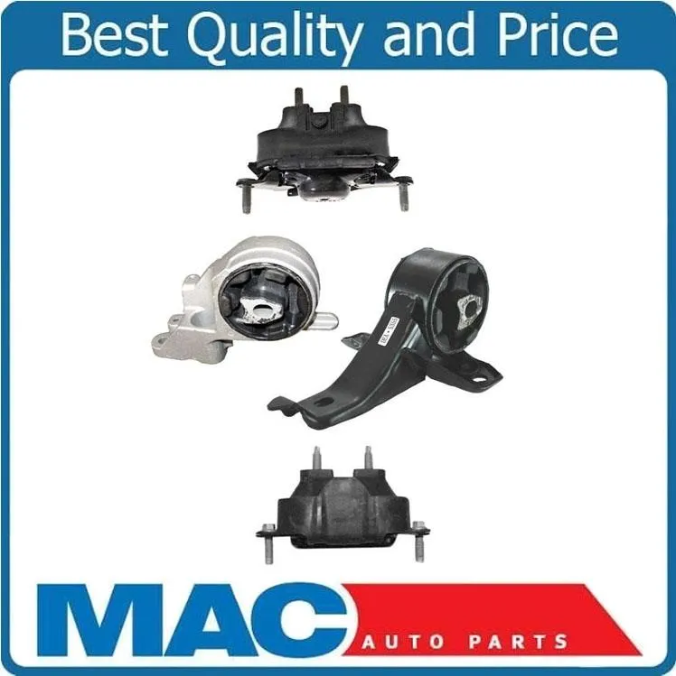 New Engine Motor & Transmission Mounts 4Pc Kit for Chevrolet Malibu 3.5L 04-07