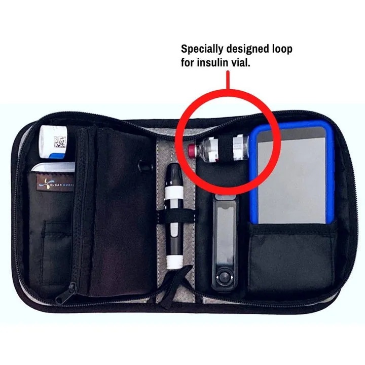 Omnipod Supply Case with Zipper