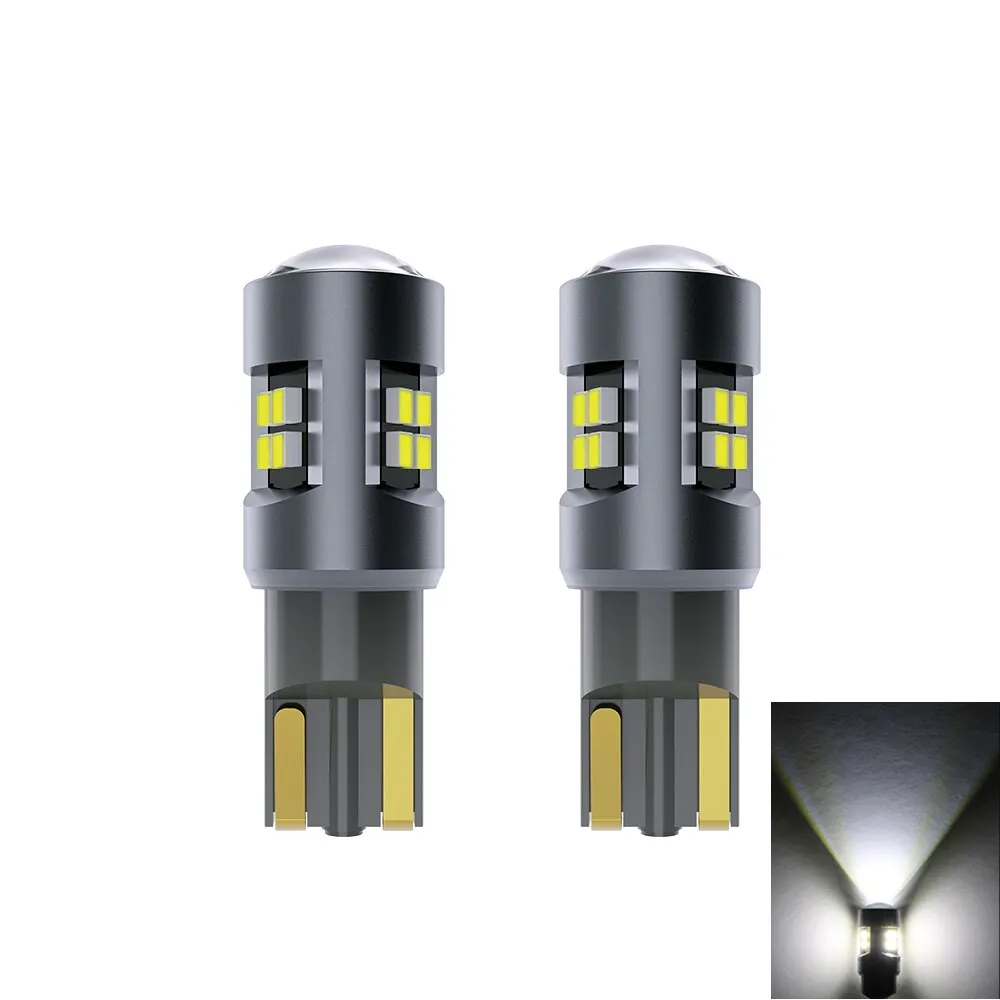 Oprah T10 Socket W5W Car Led Bulbs Canbus No Error 12V 24V Interior Dome Lights For Truck 194 168 6000k White Side Marker Lamps