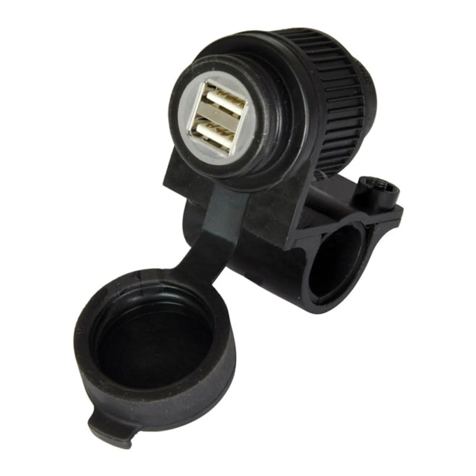 Oxford USB Dual Socket - Handlebar Mount